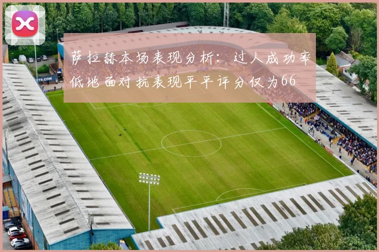 萨拉赫本场表现分析：过人成功率低地面对抗表现平平评分仅为66